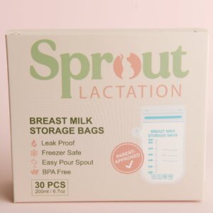 Breastmilk storage bags